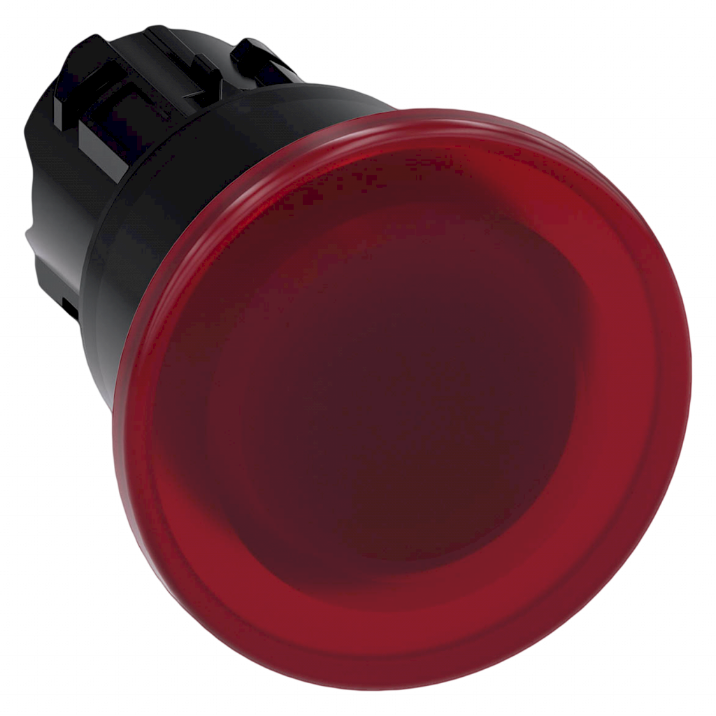 PULSADOR HONGO ACT LUM ROJO C/RET S/SOP 40 mm 100363945