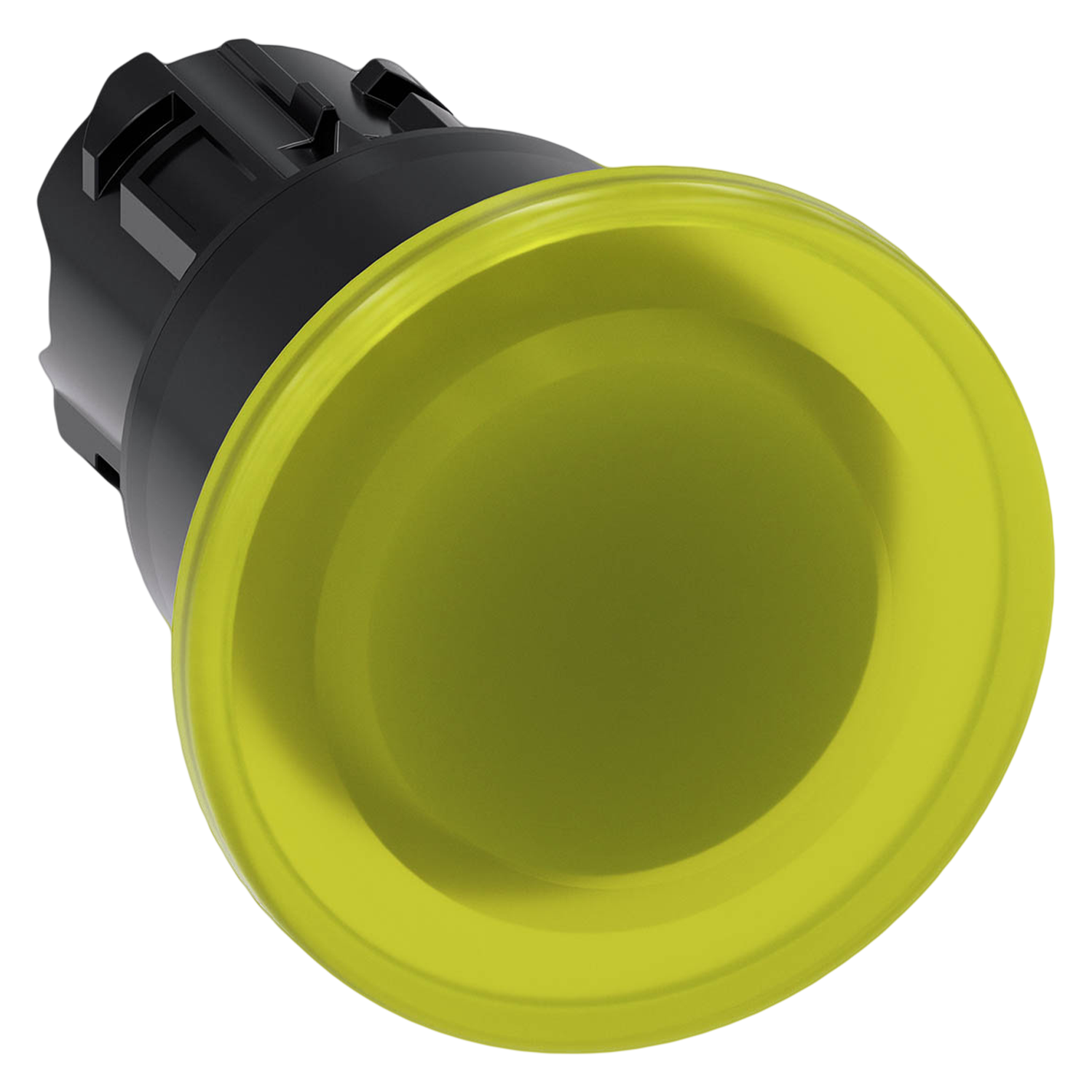 [24025] Pulsador Hongo Sirius ACT PVC Amarillo S/Contactos Integrados Siemens