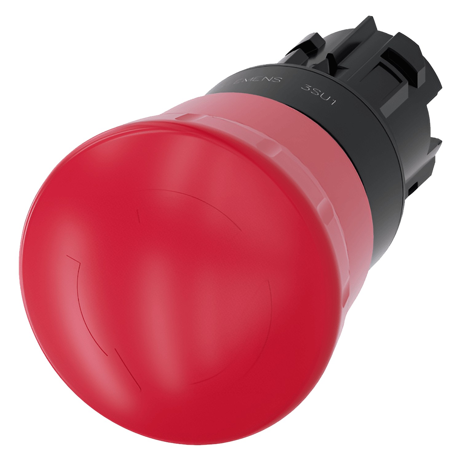 [24028] Pulsador Hongo Emergencia Sirius ACT PVC Rojo S/Contactos Integrados Siemens