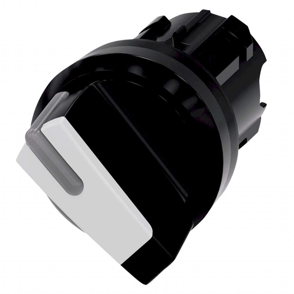 Cabezal Perilla 3SU ACT 2 Posiciones S/Retención Blanca Siemens