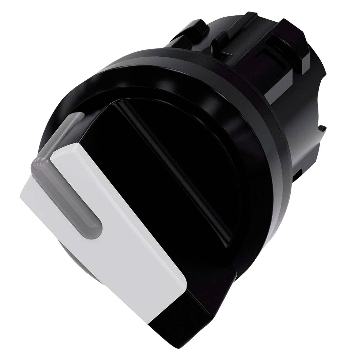 [24034] Cabezal Perilla 3SU ACT 2 Posiciones S/Retención Blanca Siemens