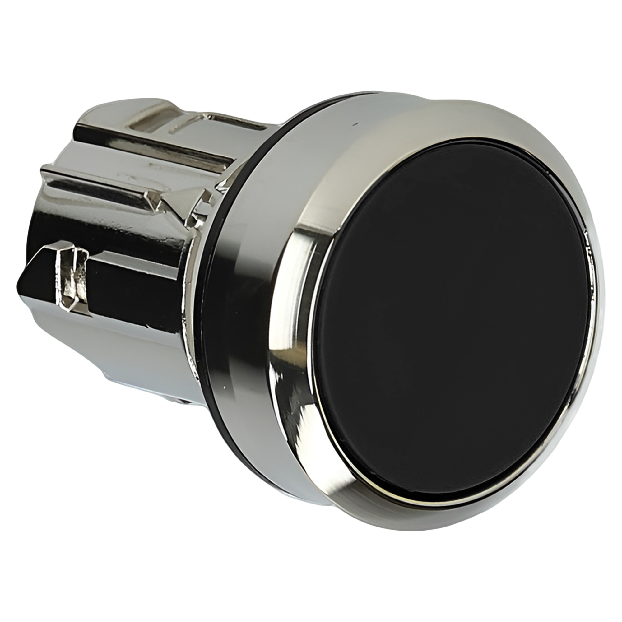 [24051] Cabezal Pulsador 3SU ACT Metálico S/Soporte Negro Siemens