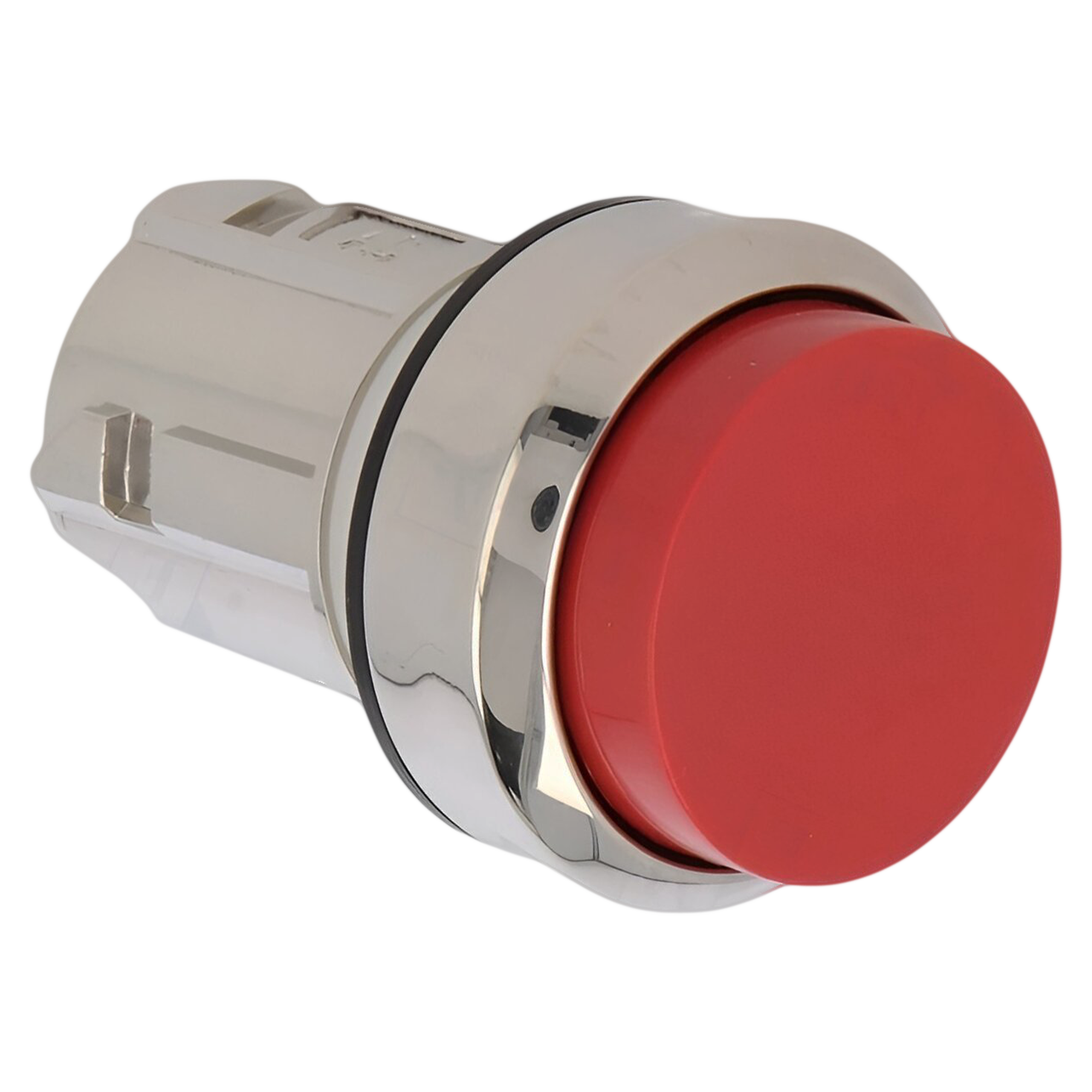 [24058] Cabezal Pulsador 3SU ACT Metálico Salida S/Soporte Rojo Siemens