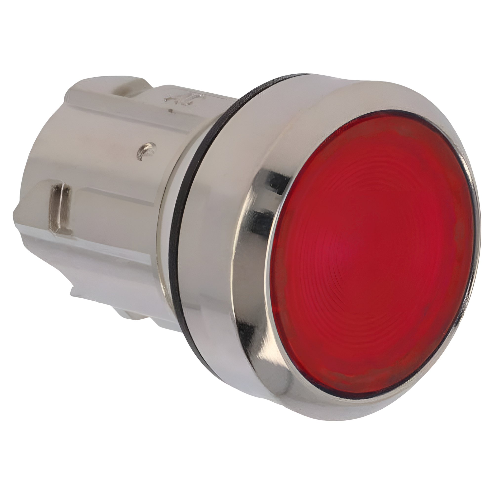 Cabezal Pulsador 3SU ACT Metálico Luminoso S/Soporte S/Led Rojo Siemens