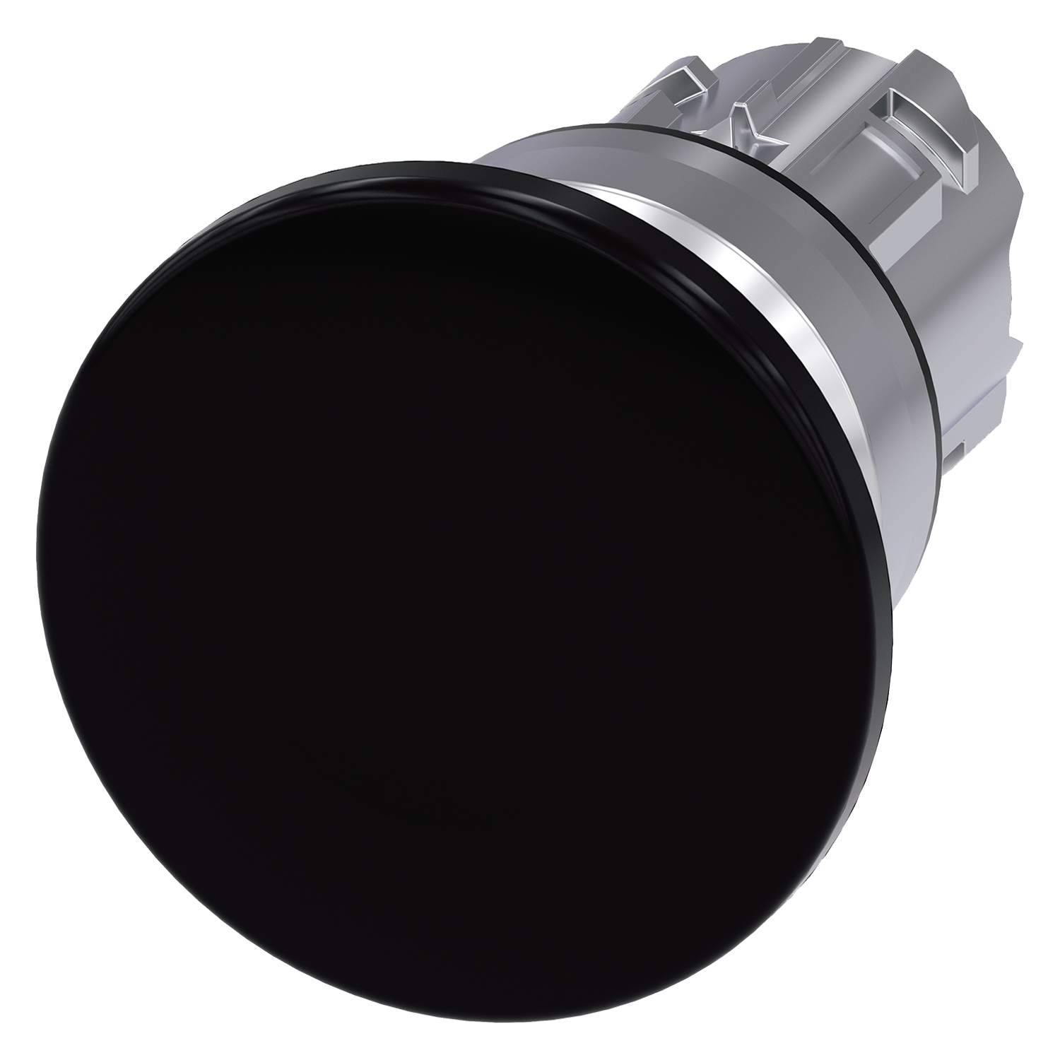 [24072] Pulsador Hongo Sirius ACT Metal Negro S/Contactos Integrados Siemens