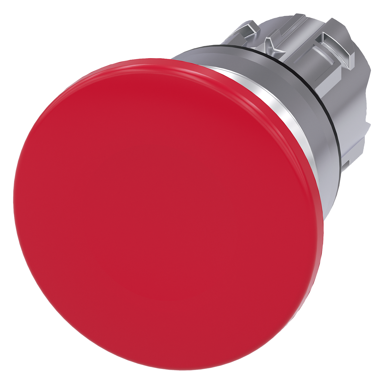 Pulsador Hongo Sirius ACT Metal Rojo S/Contactos Integrados Siemens