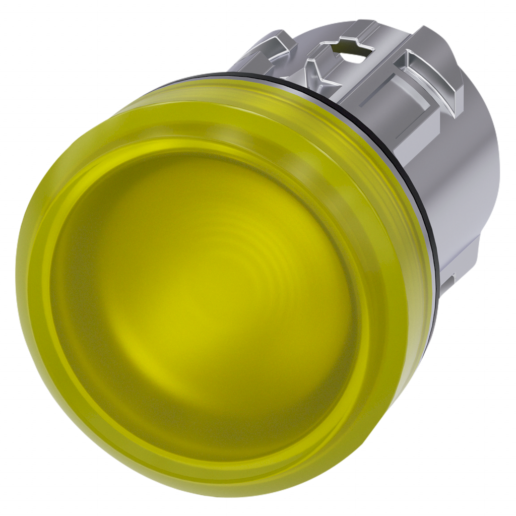 OJO DE BUEY ACT MET AMARILLO S/SOP S/LAMP 3SU1051-6AA30-0AA0