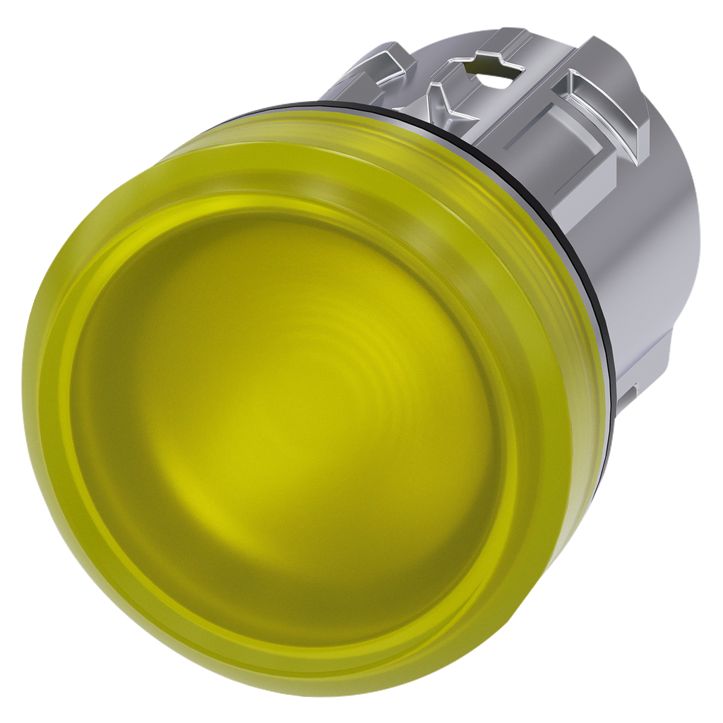 [24078] Ojo de Buey Sirius ACT Amarillo Metal S/Lampara Incorporada Siemens