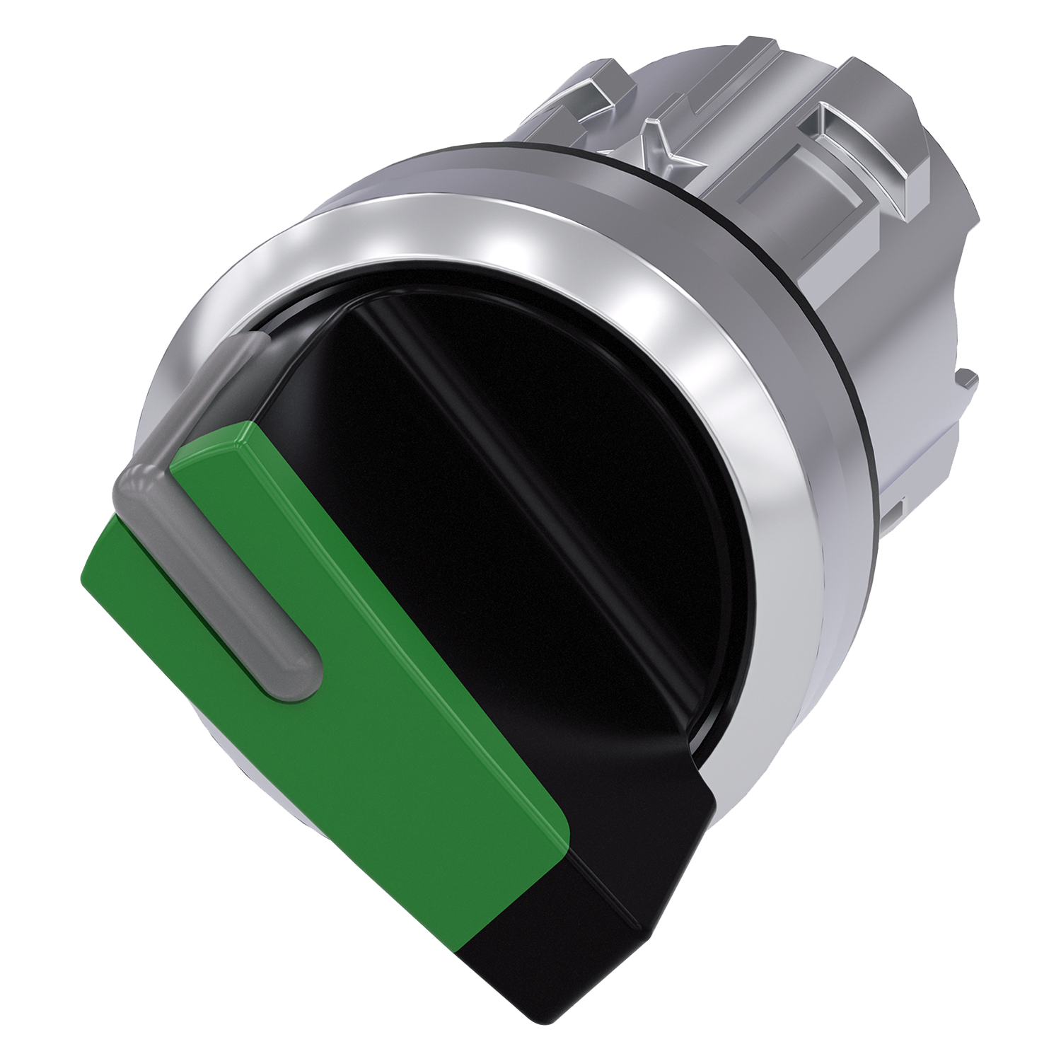 Cabezal Perilla 3SU ACT Metálica 2 Posiciones C/Retención Verde Siemens