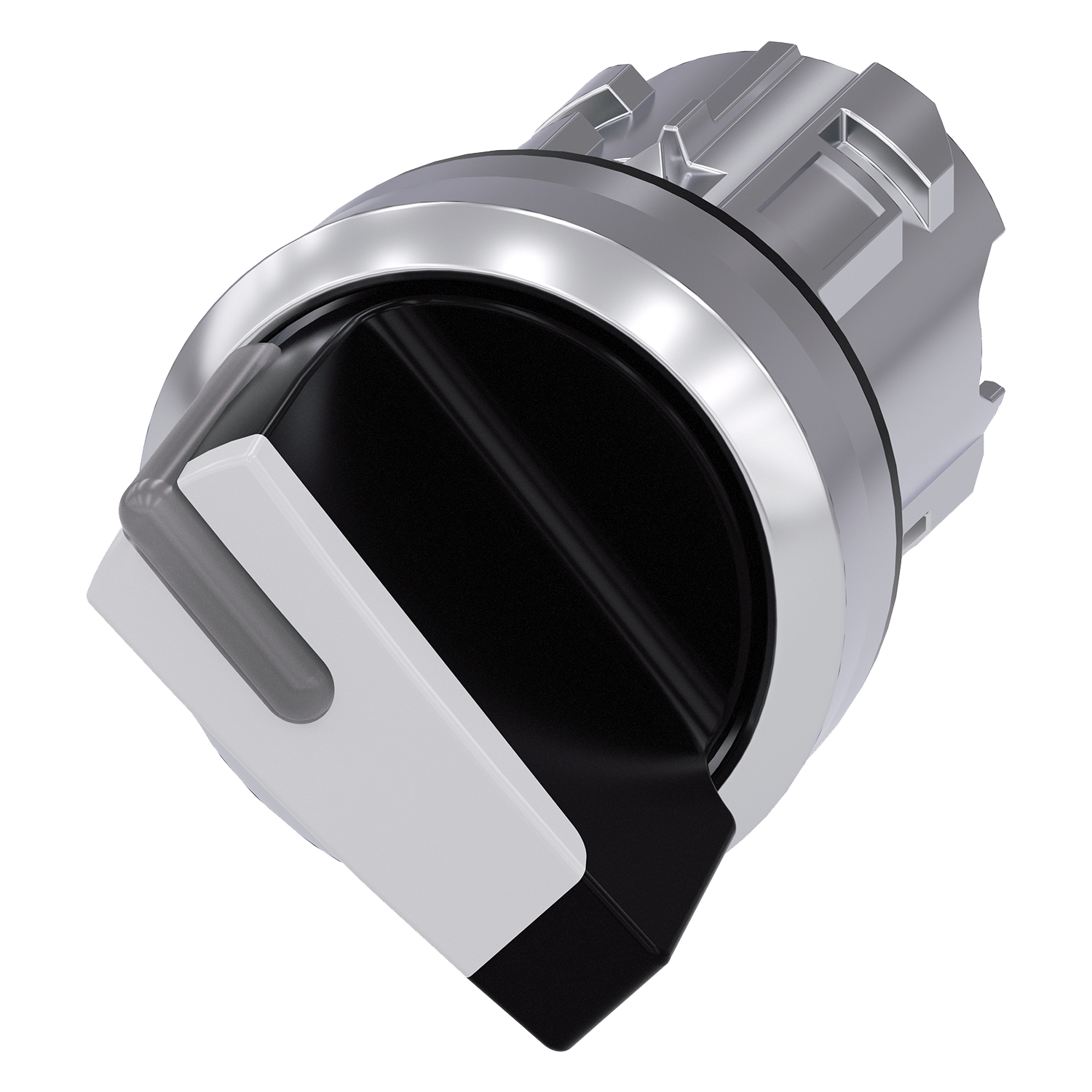 Cabezal Perilla 3SU ACT Metálica 2 Posiciones C/Retención Blanca Siemens