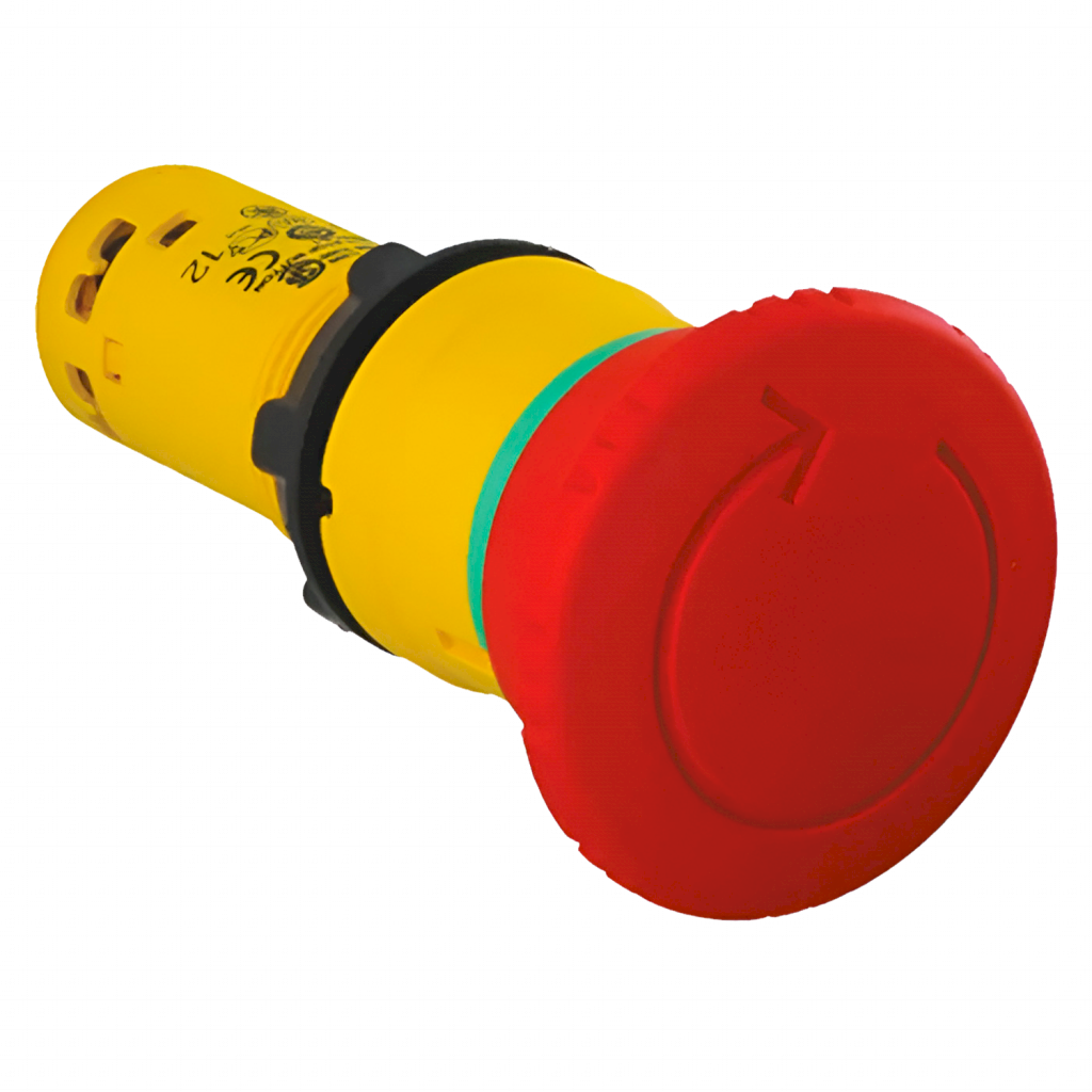 [23828] Pulsador Hongo XB7 Plástico 1NC Emergencia Pulsar-Girar Schneider Electric