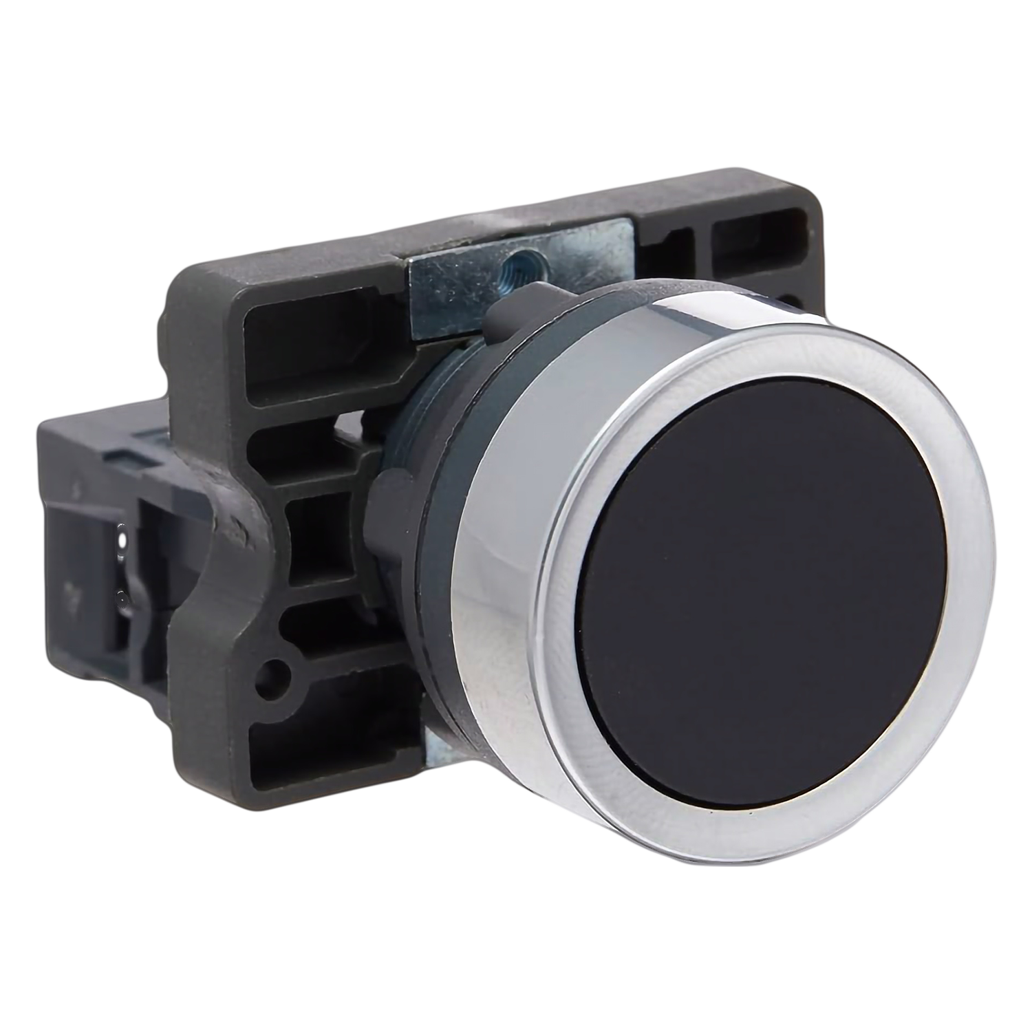 Pulsador XA2 Rasante Plástico Negro 1NA Schneider Electric