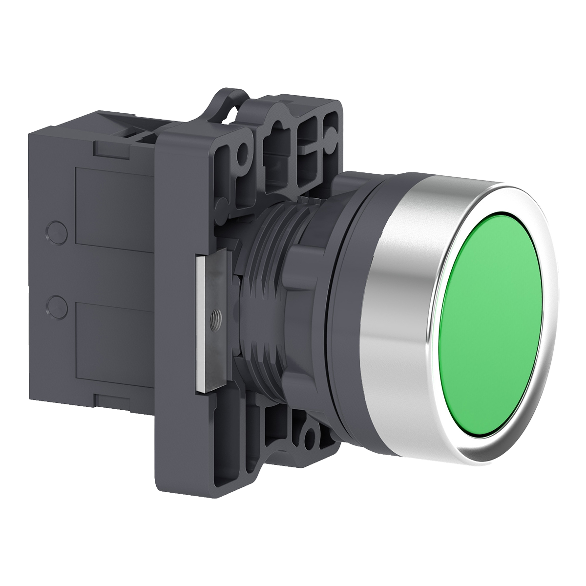 [26002] Pulsador XA2 Rasante Plástico Verde 1NA Schneider Electric
