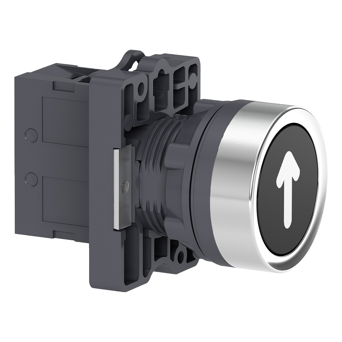 [26005] Pulsador XA2 Plástico Negro "I" 1NA Schneider Electric