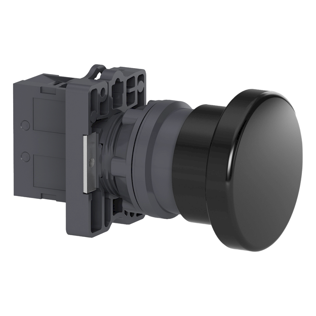 [26011] Pulsador XA2 Hongo Plástico Negro 1NA Schneider Electric