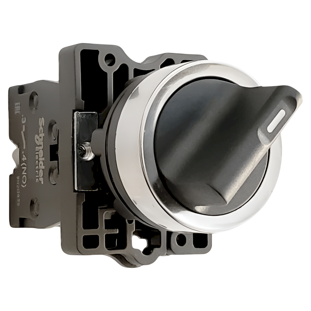 Perilla XA2 Plástico 2 Posiciones 1NA+1NC C/Retención Maneta Corta Schneider Electric