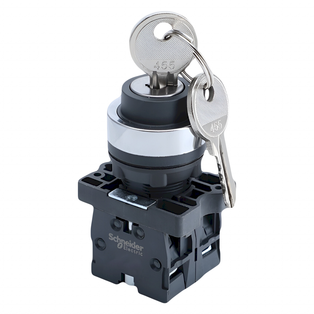 [26021] Cerradura XA2 Plástico 2 Posiciones 1NA C/Retención Ext En '0' Schneider Electric