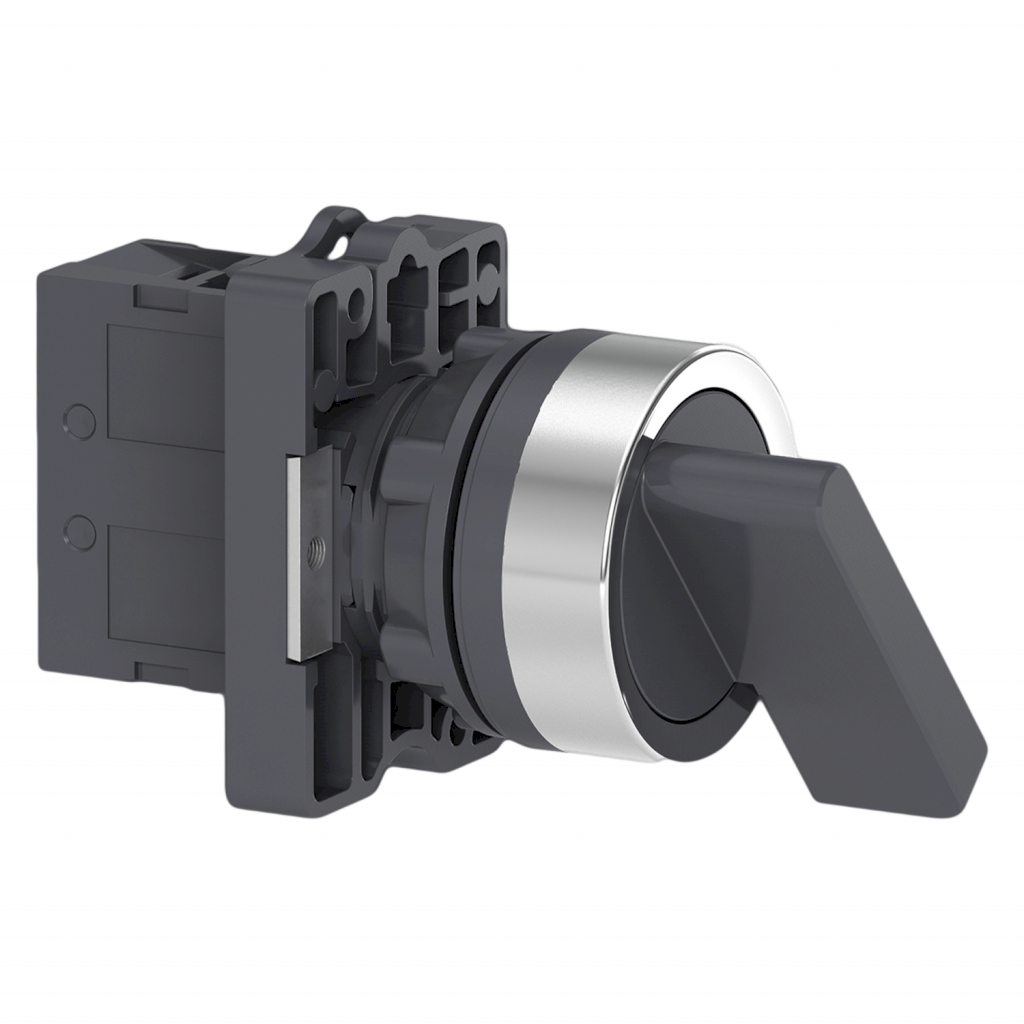 [26032] Perilla XA2 Plástico 2 Posiciones 1NA C/Retención Maneta Larga Schneider Electric