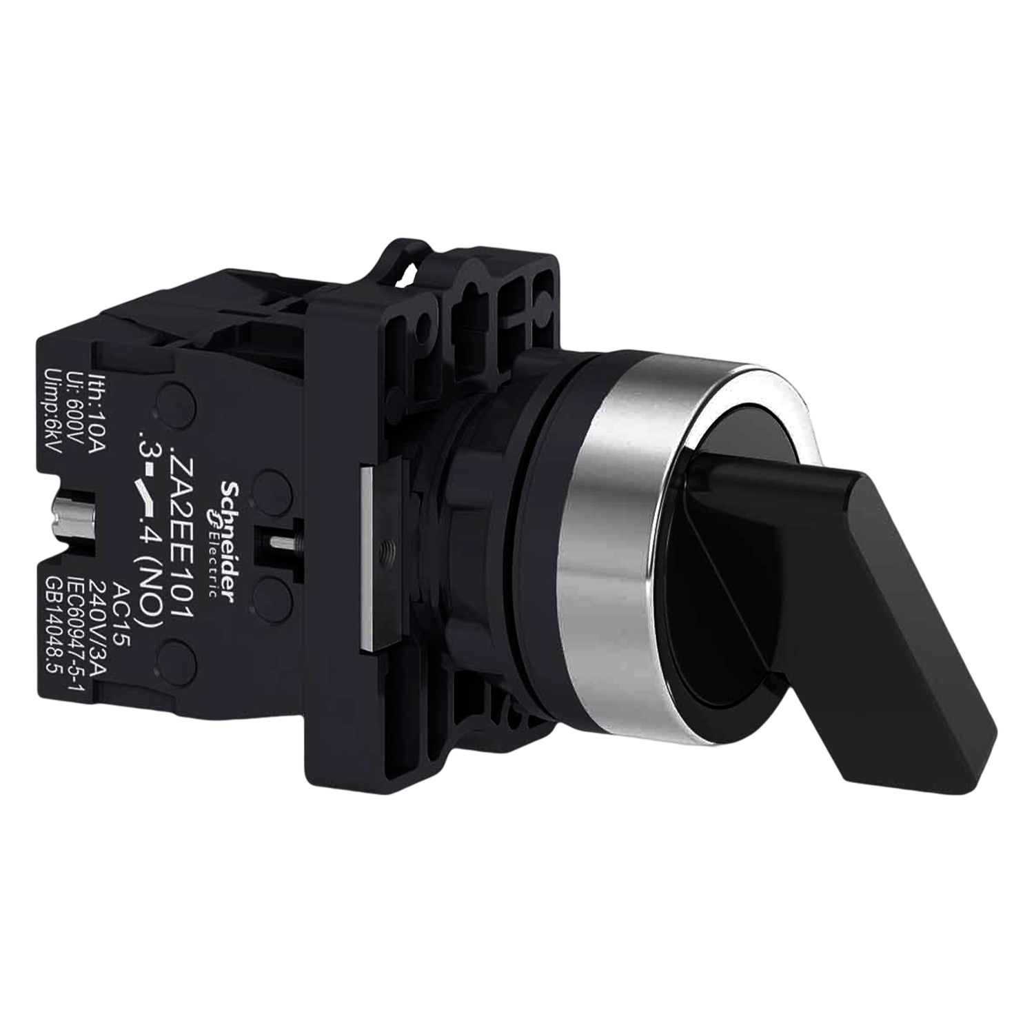 [26034] Perilla XA2 Plástico 3 Posiciones 2NA C/Retención Maneta Larga Schneider Electric