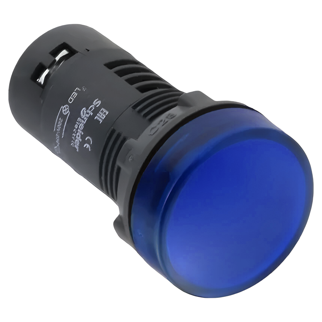 [26044] Ojo de Buey XA2 Plástico 24VCA/VCC 22mm Azul Schneider Electric