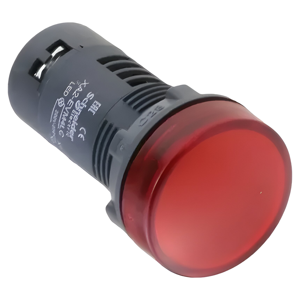 [26052] Ojo de Buey XA2 Plástico 220VCA/VCC 22mm Rojo Schneider Electric