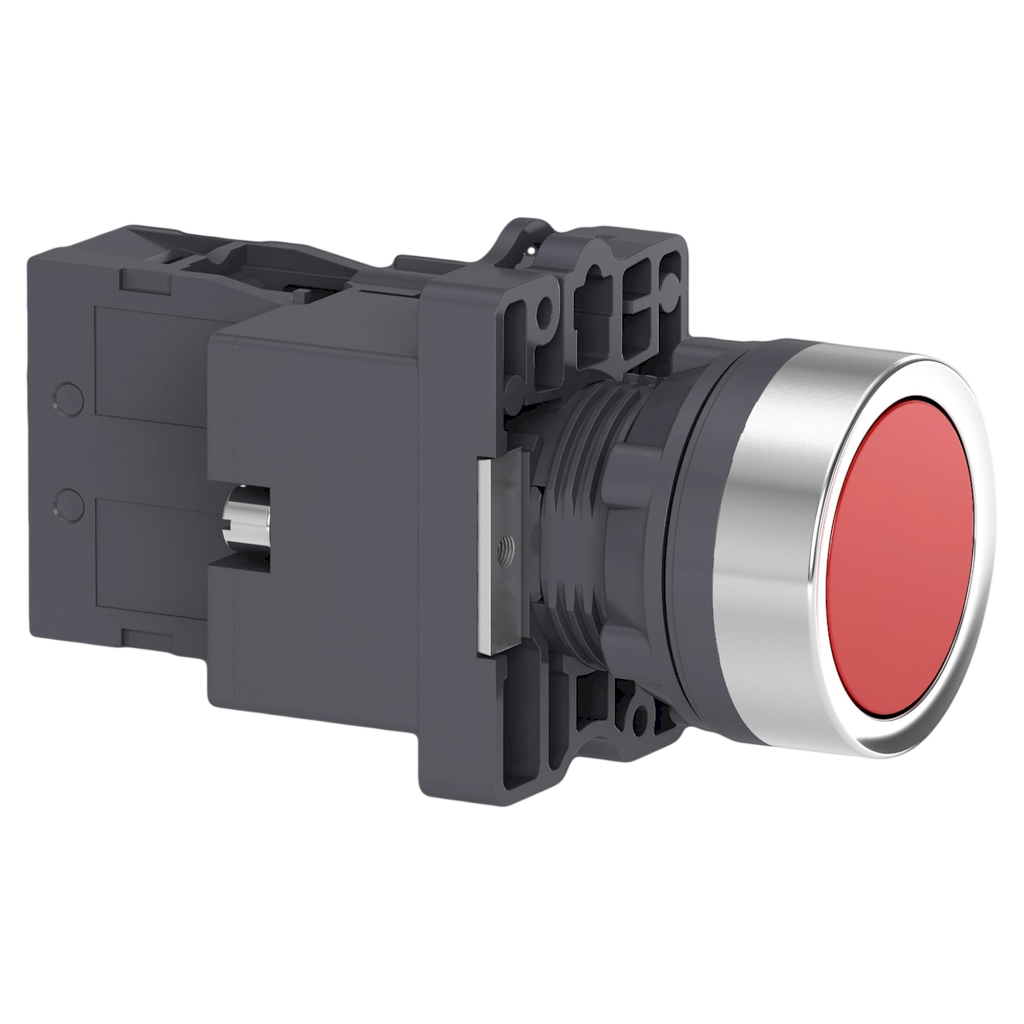 PULSADOR XA2 PCO LUM RAS 24VCA/CC 1NA ROJO XA2EW34B1