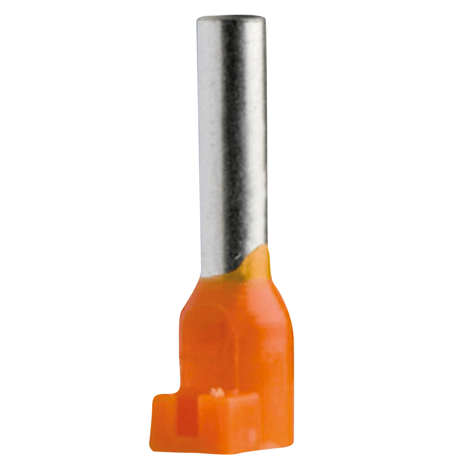 Puntera Tubular P/Lengueta 4mm2 18mm x100u Naranjas Schneider Electric