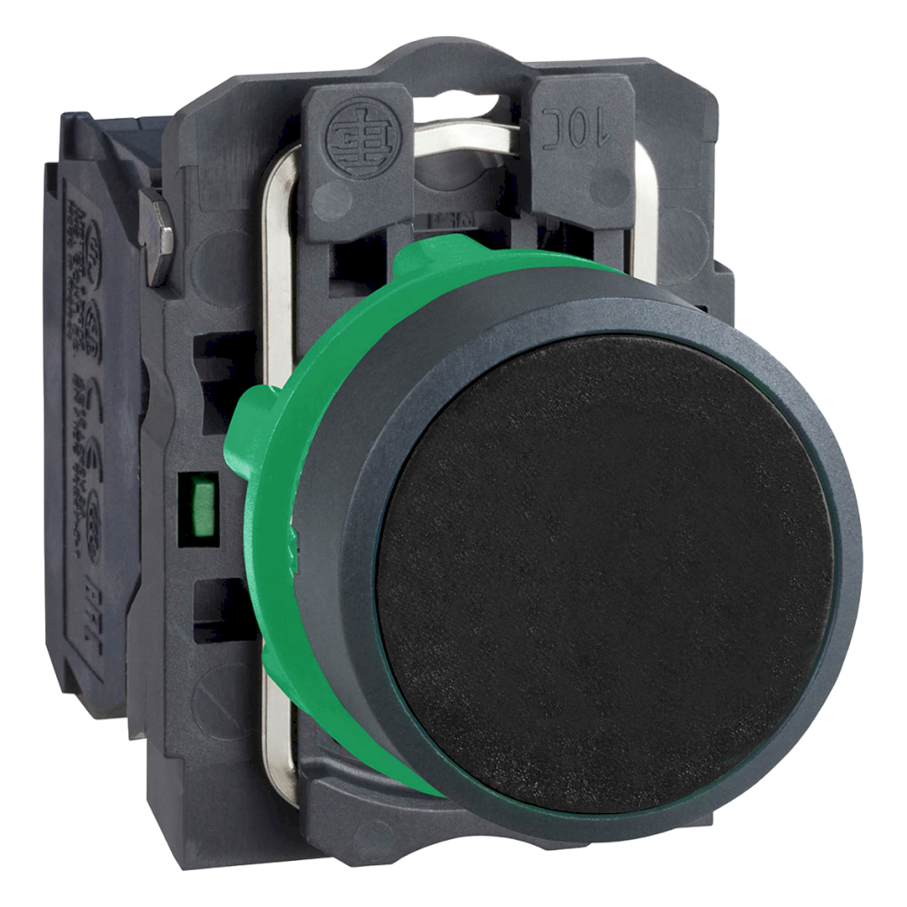 Pulsador XB5 Plástico Negro 1NA Schneider Electric
