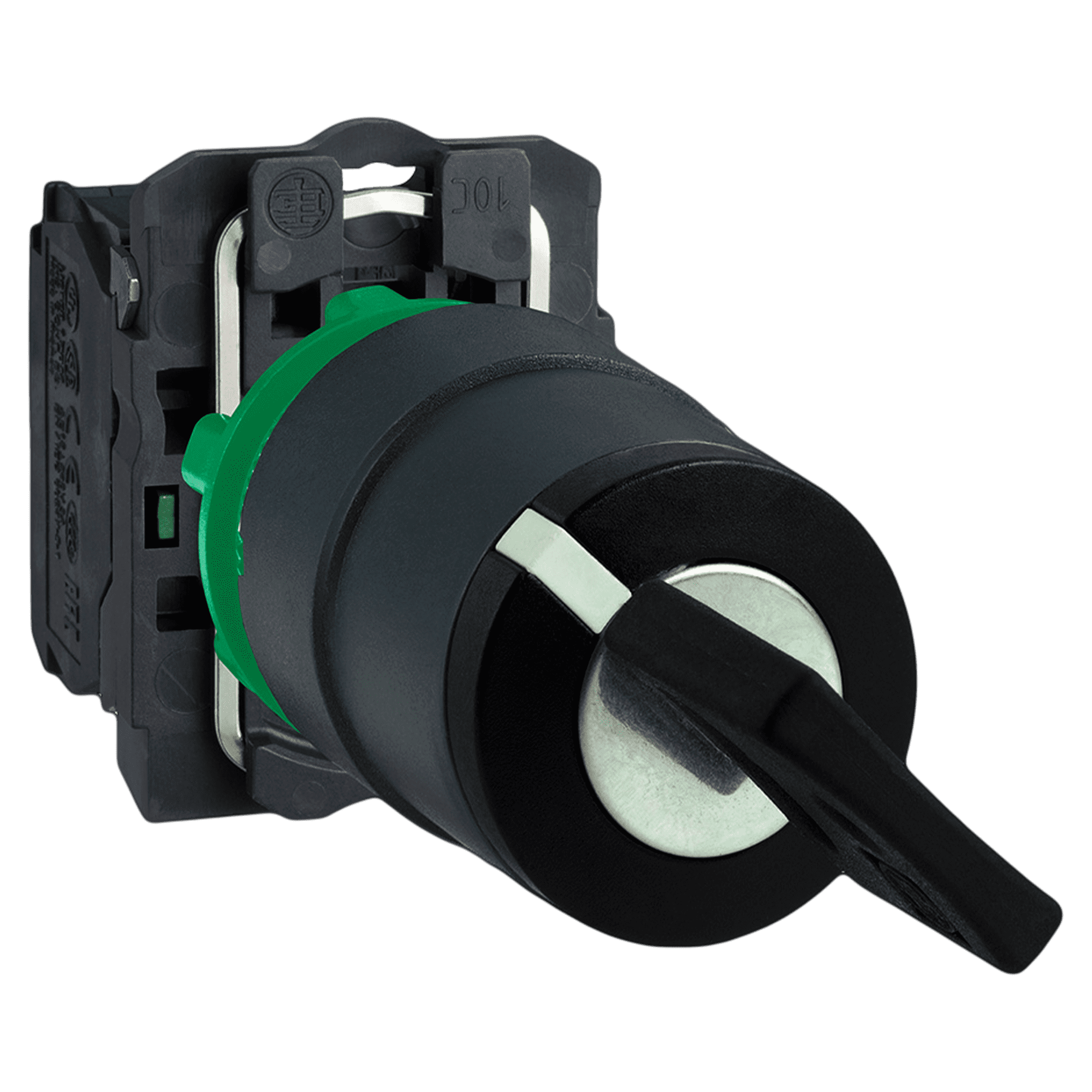 Perilla XB5 Plástica 2 Posiciones Fijas 1NA Maneta Corta C/Llave Schneider Electric