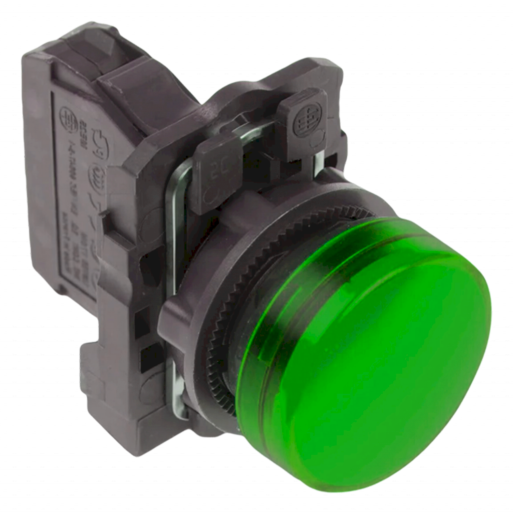 OJO DE BUEY XB5 PCO 24V VERDE XB5AVB3