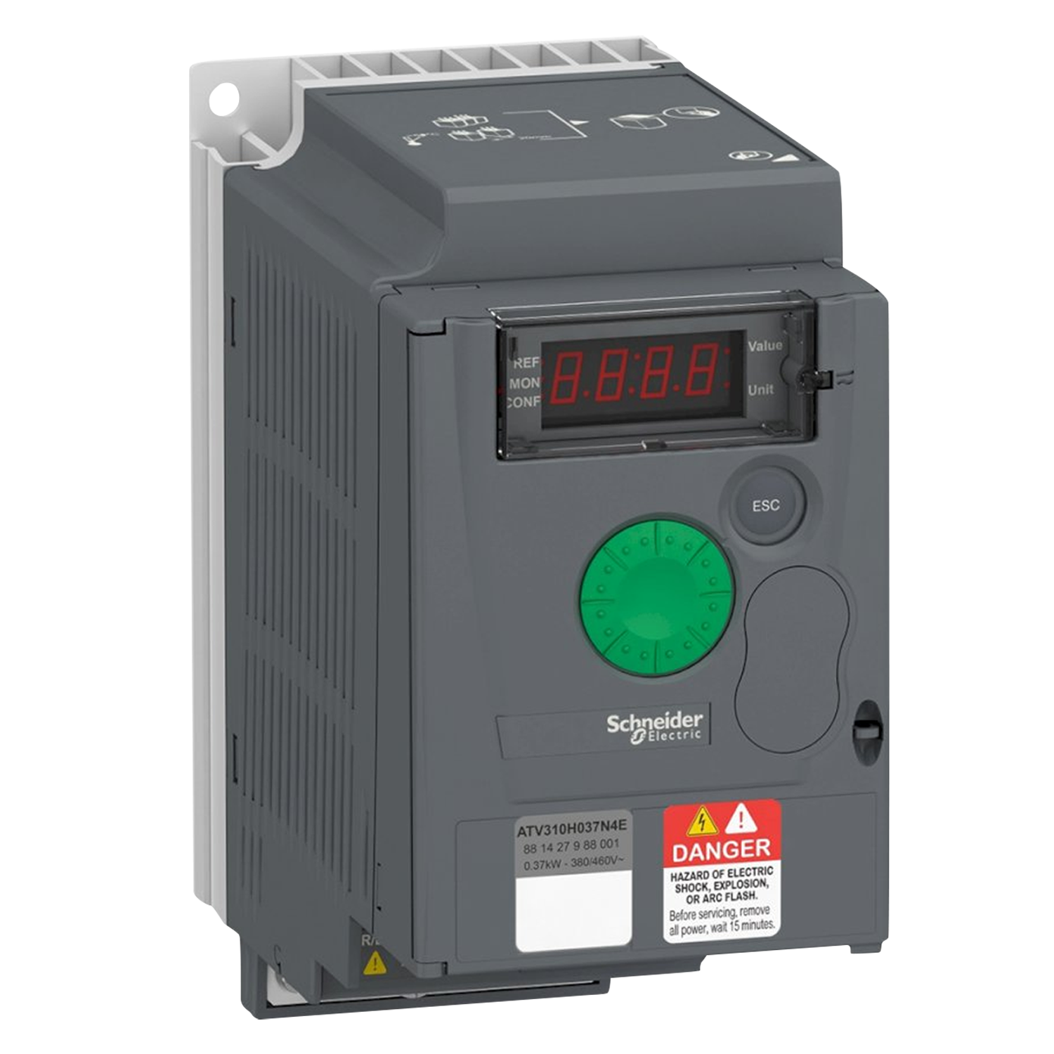 [28120] Variador ATV310 380VCA LO: 0,5kW/0,75HP HO: 0,37kW/0,5HP S/Filtro MB RTU Schneider Electric