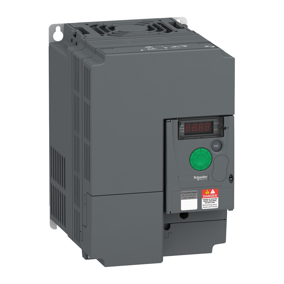 Variador ATV310 380VCA LO: 11kW/15HP HO: 7,5kW/10HP S/Filtro MB RTU Schneider Electric