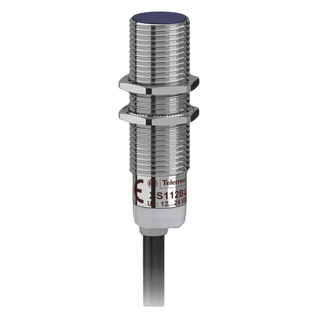 [28460] Sensor Inductivo M12 3 Hilos 12-24VCC 1NA Rasante 2mm Metal Schneider Electric