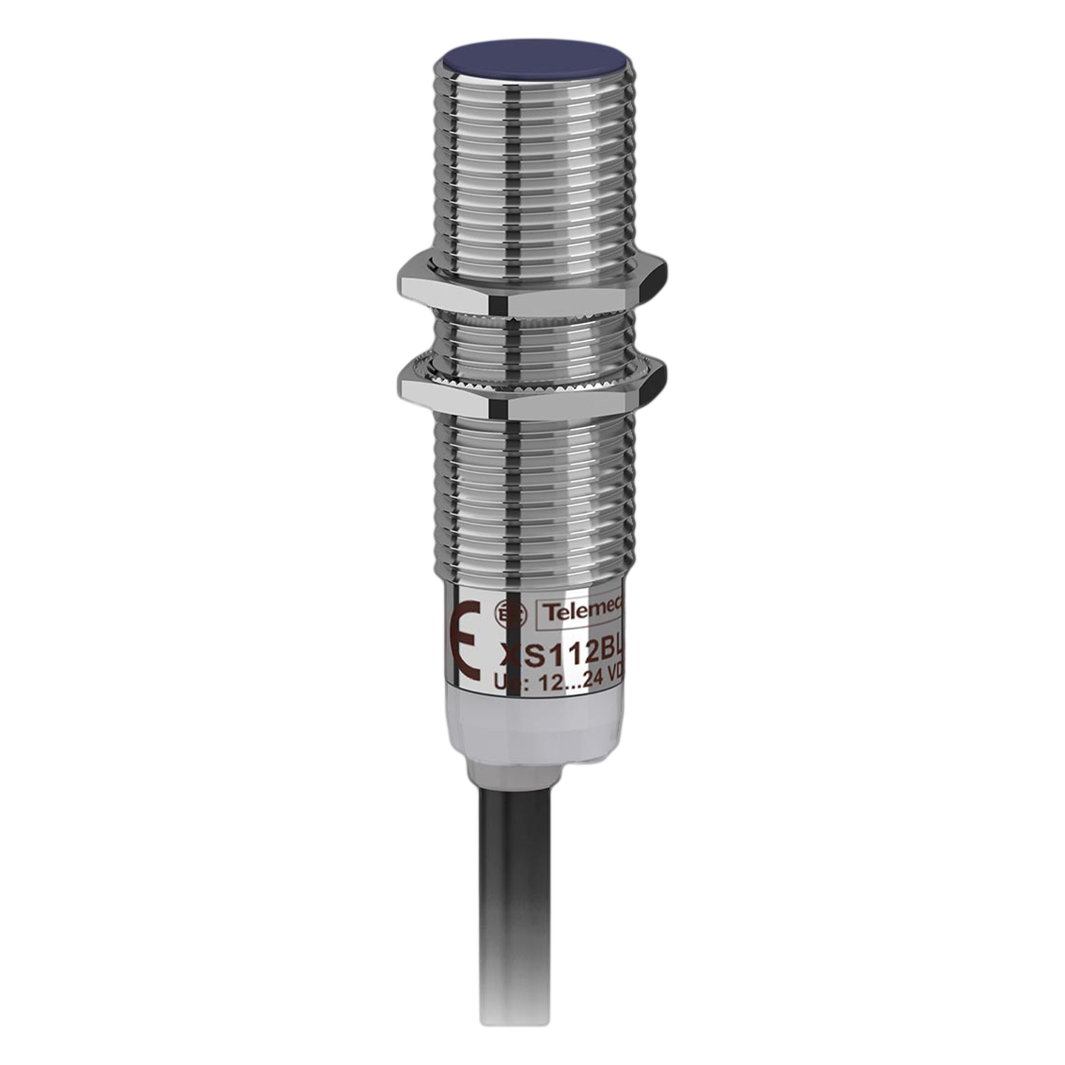 Sensor Inductivo M12 3 Hilos 12-24VCC 1NA Rasante 2mm Metal Schneider Electric