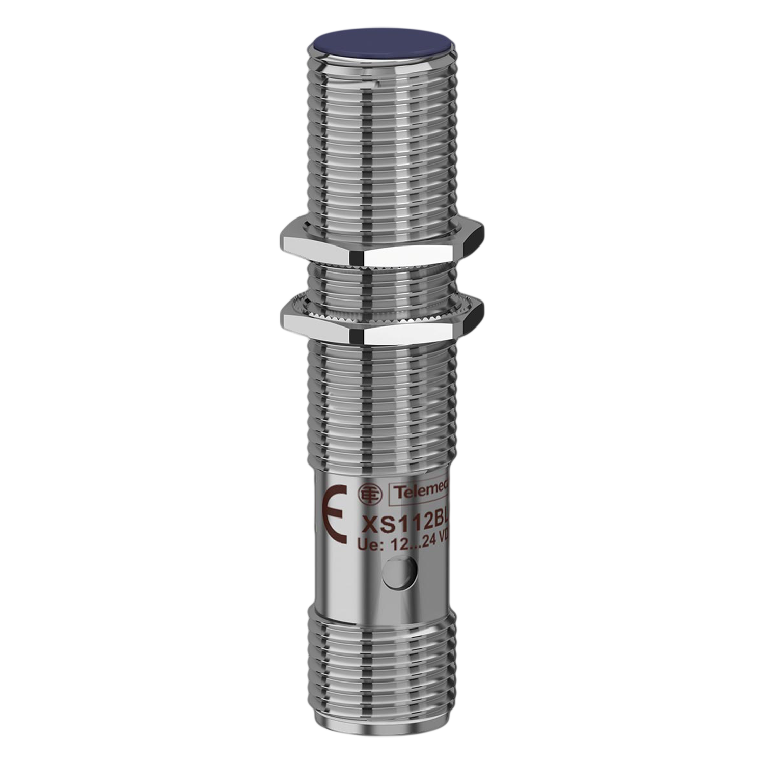 Sensor Inductivo M12 3 Hilos 12-24VCC 1NA Rasante 2mm Metal Schneider Electric