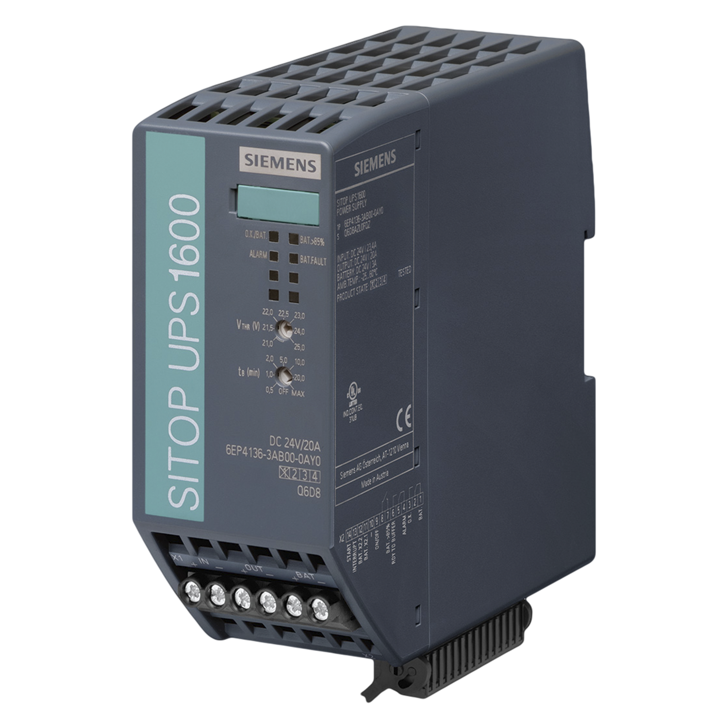 Bateria 24VCC 3,2AH P/UPS1600 Siemens