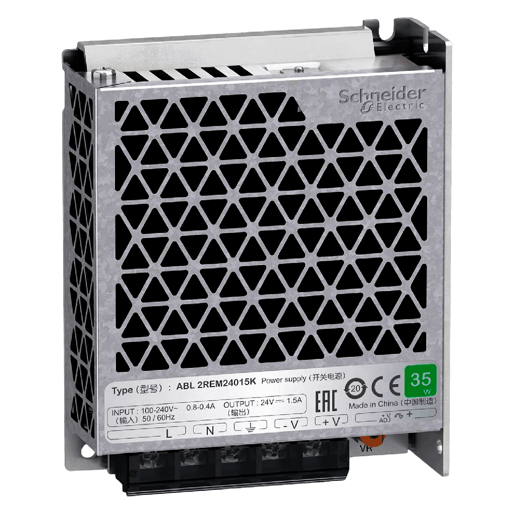 Fuente Monofásica ABL2 E: 100-240V S: 24VCC 1,5A Schneider Electric