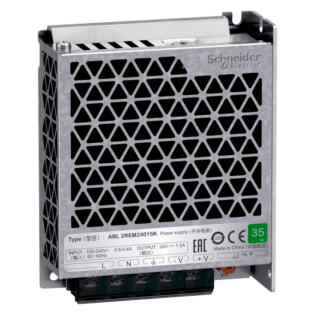 Fuente Monofásica ABL2 E: 100-240V S: 24VCC 1,5A Schneider Electric