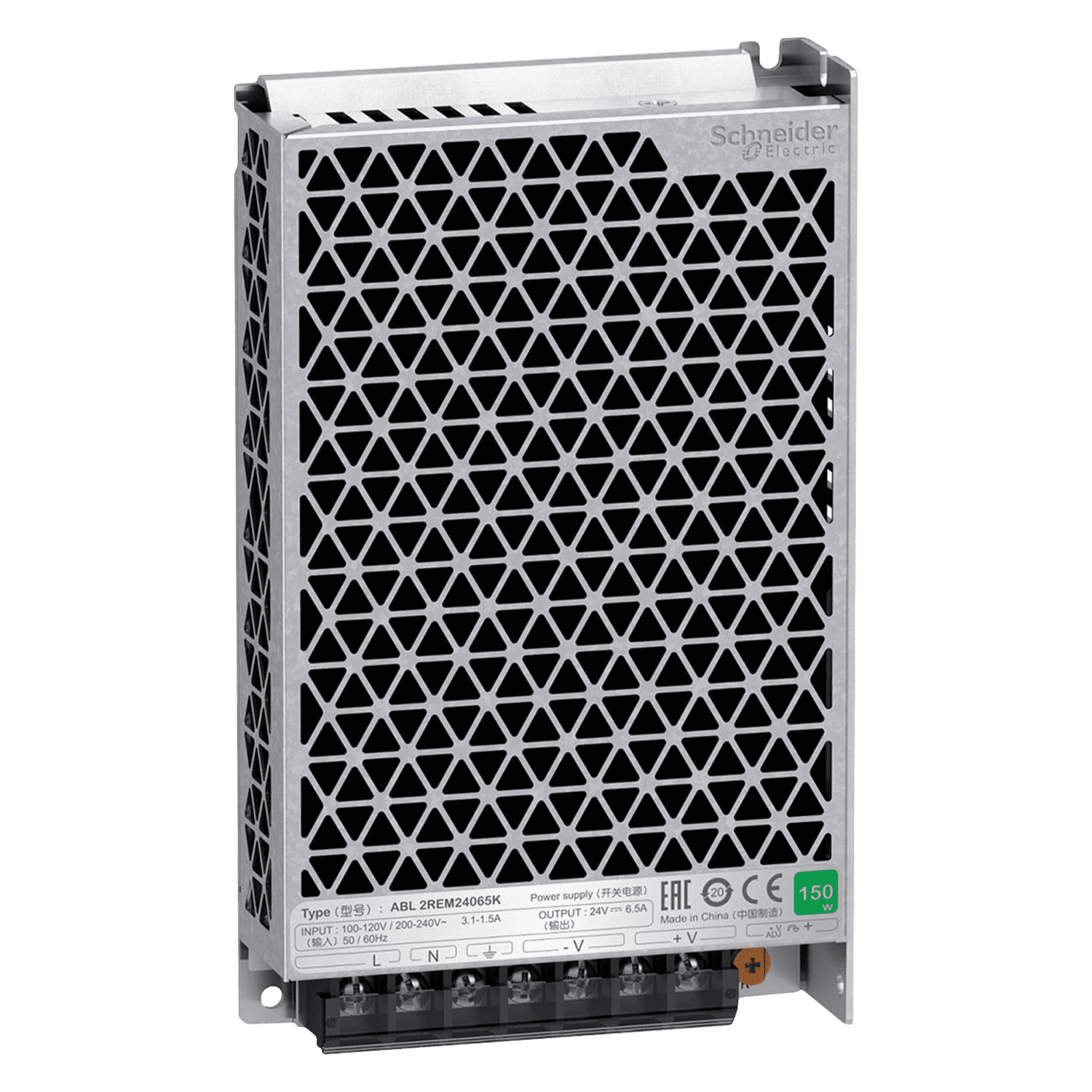 Fuente Monofásica ABL2 E: 100-240V S: 24VCC 6,5A Schneider Electric
