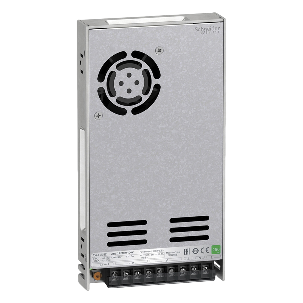 Fuente Monofásica ABL2 E: 100-240V S: 24VCC 10A Schneider Electric