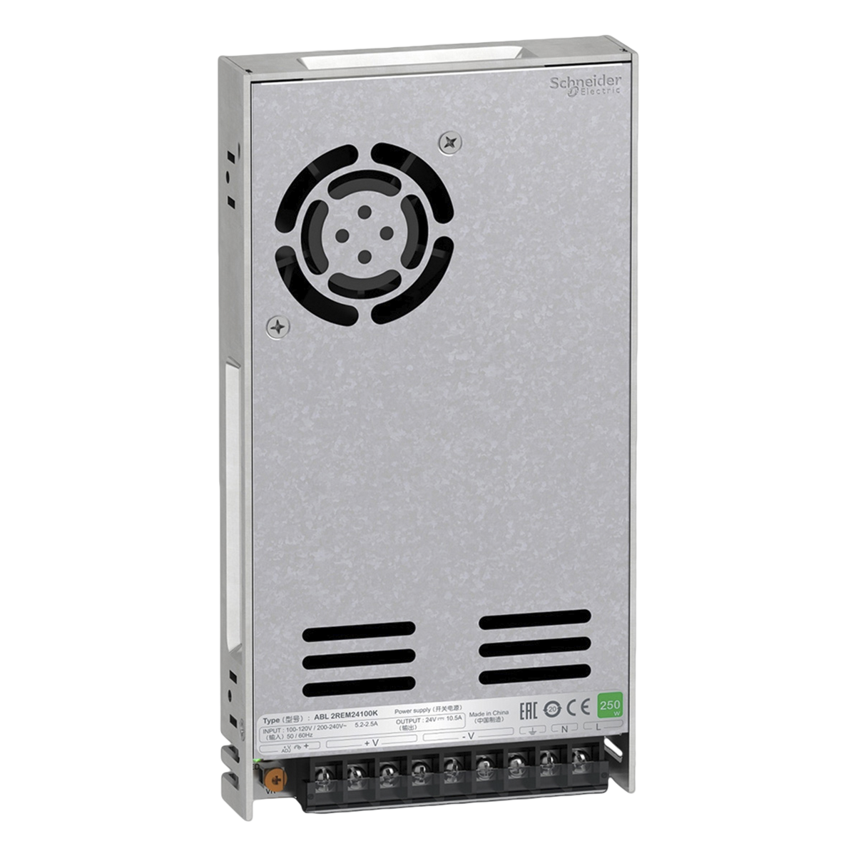 Fuente Monofásica ABL2 E: 100-240V S: 24VCC 10A Schneider Electric