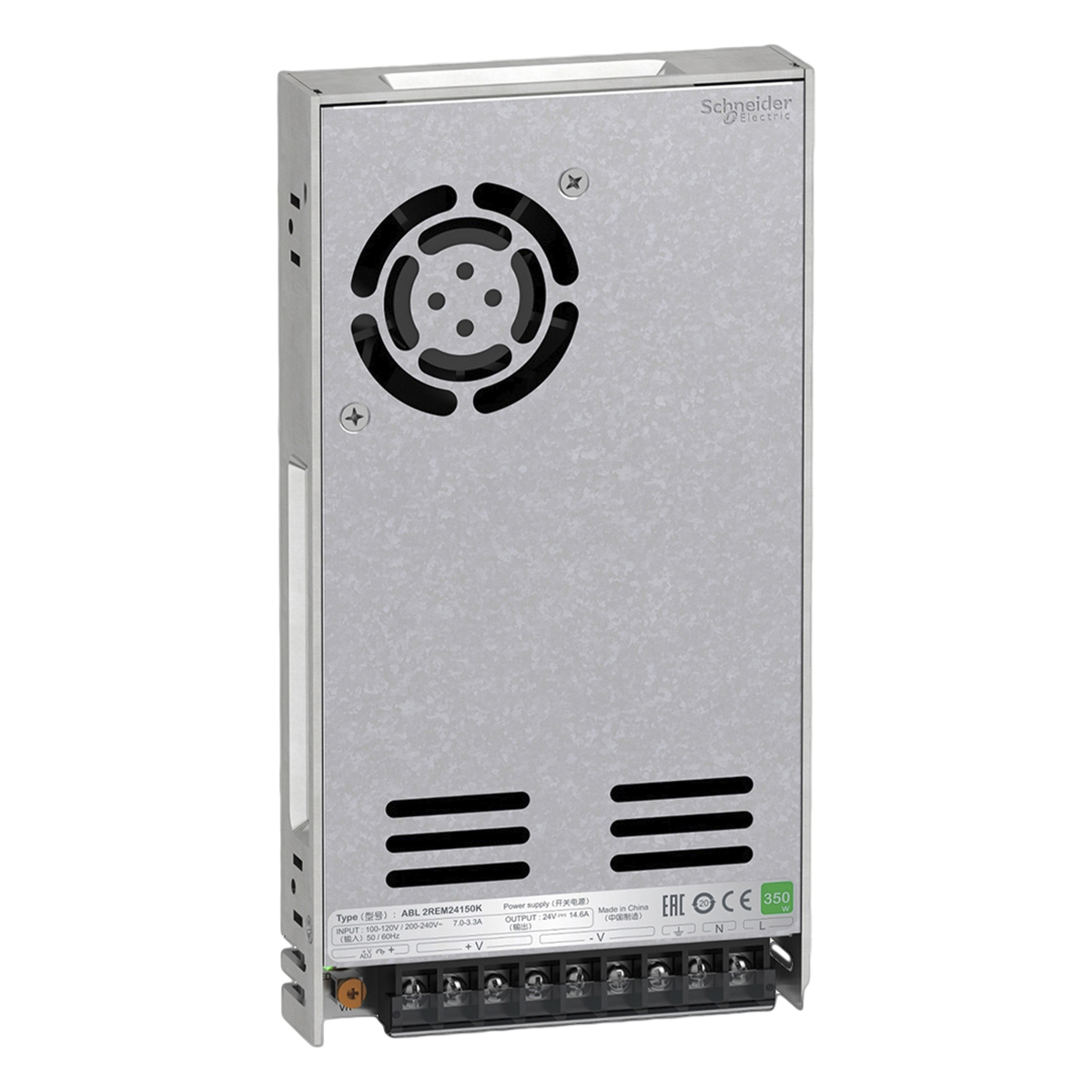 Fuente Monofásica ABL2 E: 100-240V S: 24VCC 15A Schneider Electric