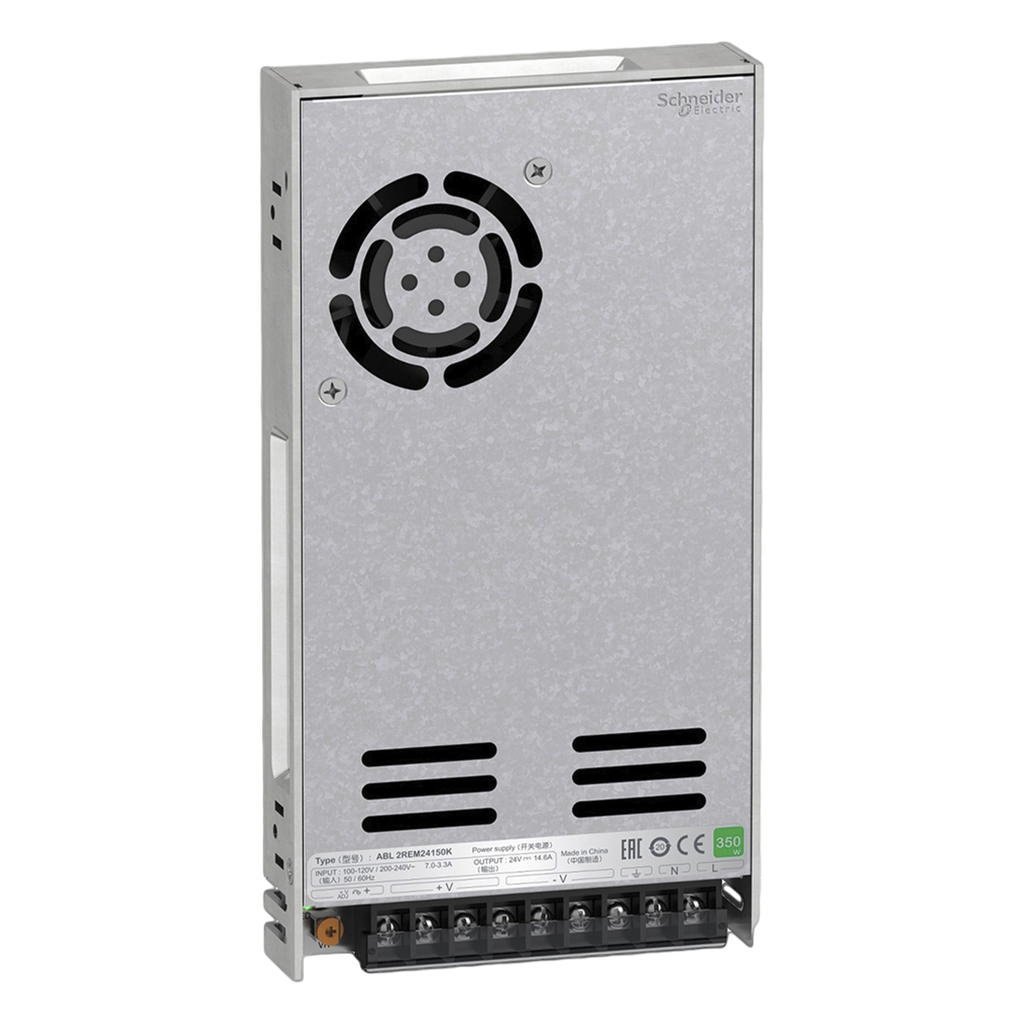 Fuente Monofásica ABL2 E: 100-240V S: 24VCC 15A Schneider Electric