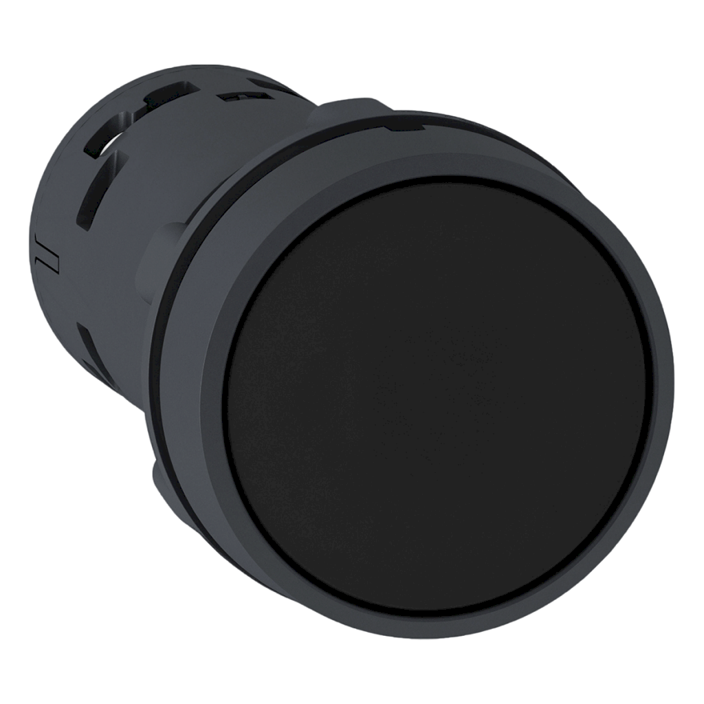 PULSADOR XB7 PCO RASANTE NEGRA 1NA+1NC XB7NA25