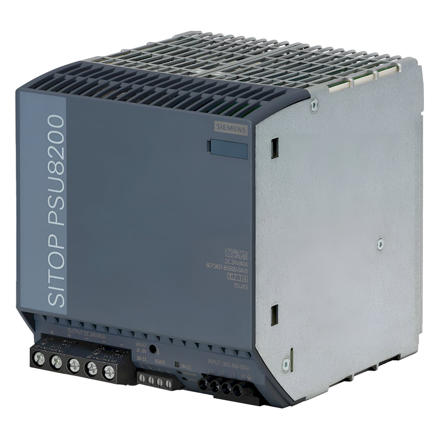 Fuente Trifásica PSU8200 E: 400/500 S: 24VCC 40A Siemens