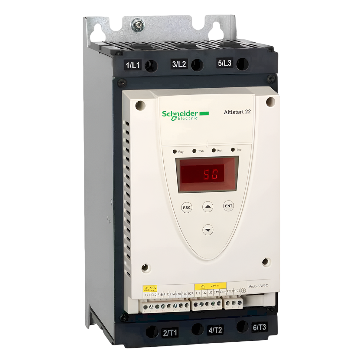 [29447] Arrancador Suave ATS22 STD 220VCA 88A 45kW/60HP Schneider Electric