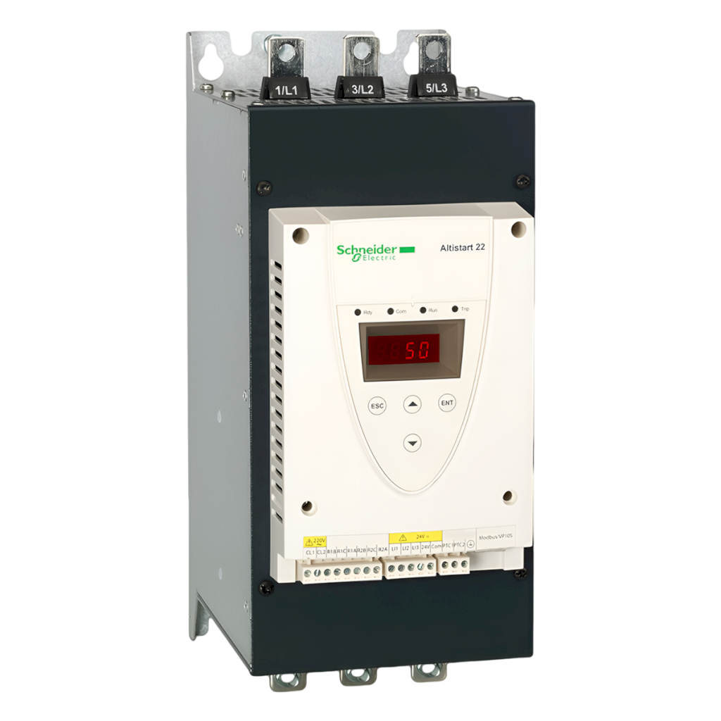 Arrancador Suave ATS22 STD 220VCA 110A 55kW/75HP Schneider Electric
