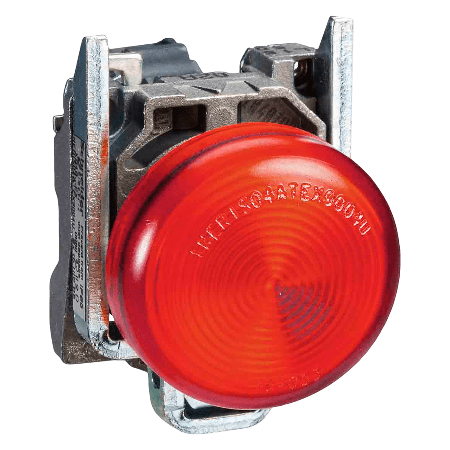 [29613] Ojo de Buey XB4 Metalico 24VCA/VCC 22mm Rojo Schneider Electric