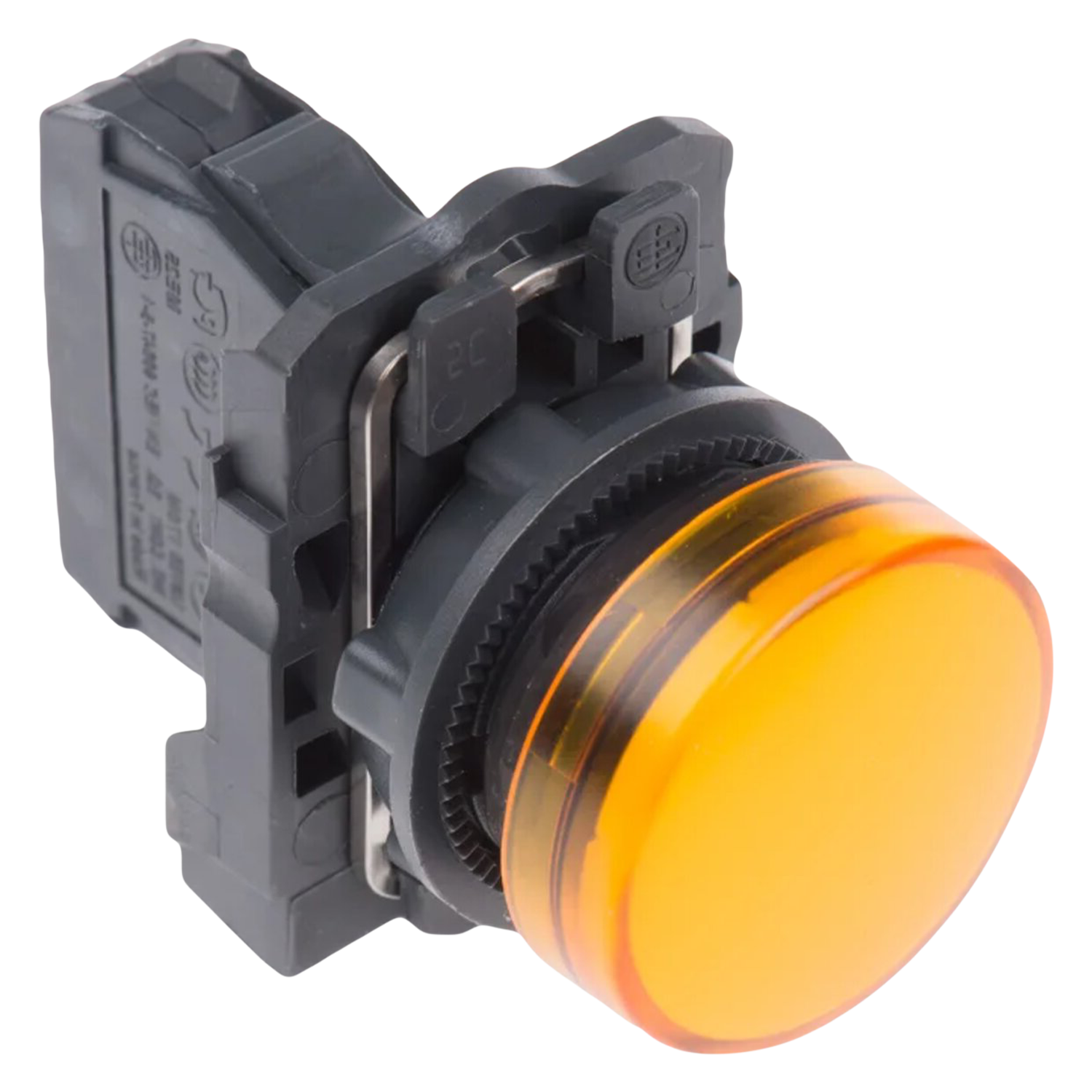 [29567] Ojo de Buey XB5 Plástico 24VCA/VCC 22mm Amarillo Schneider Electric