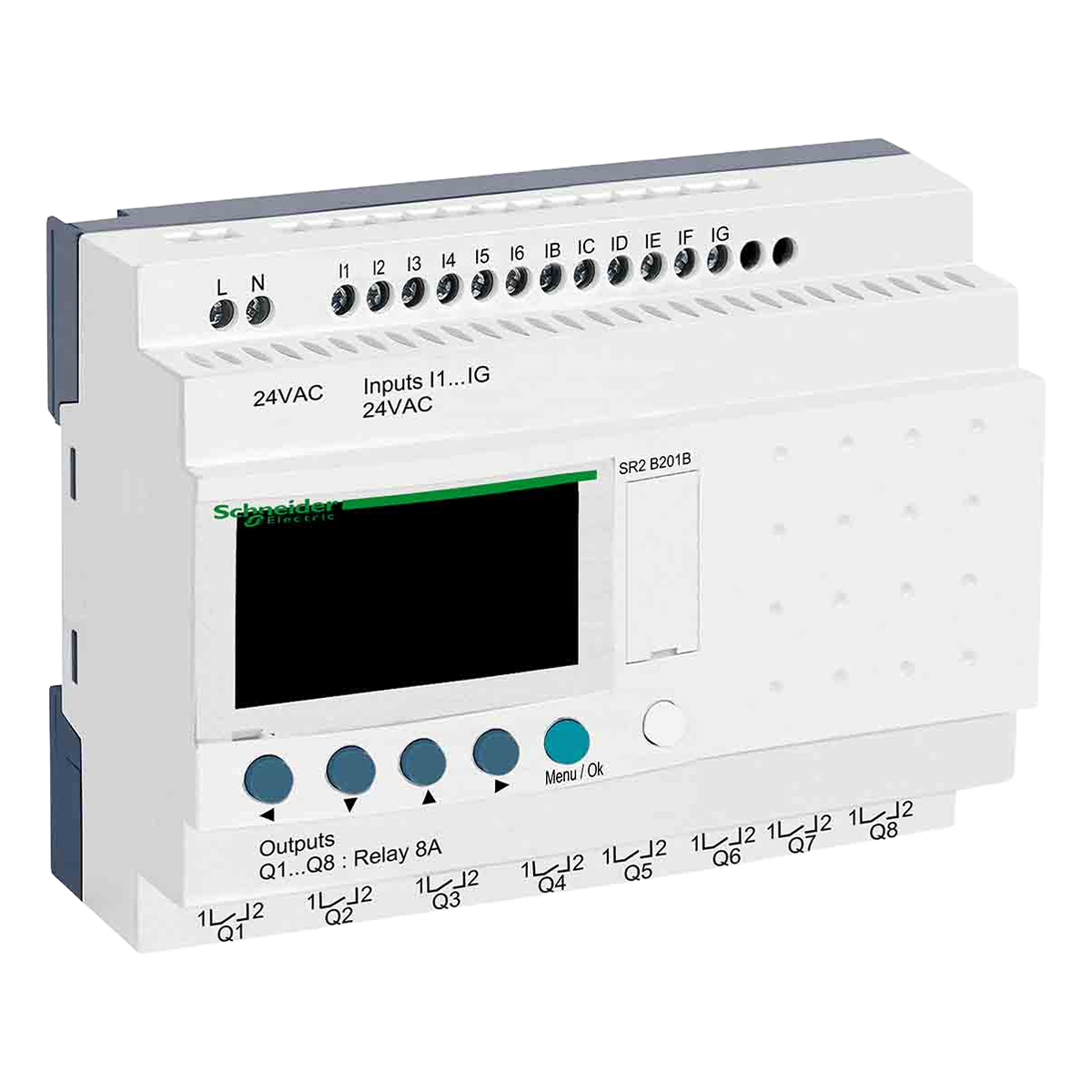 [30029] Zelio Logic II 24VCA 12ED + 8SR C/Display Schneider Electric